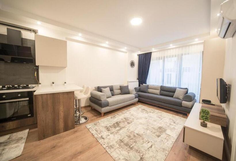 带1个卧室的高级公寓, Saygın Apartments
