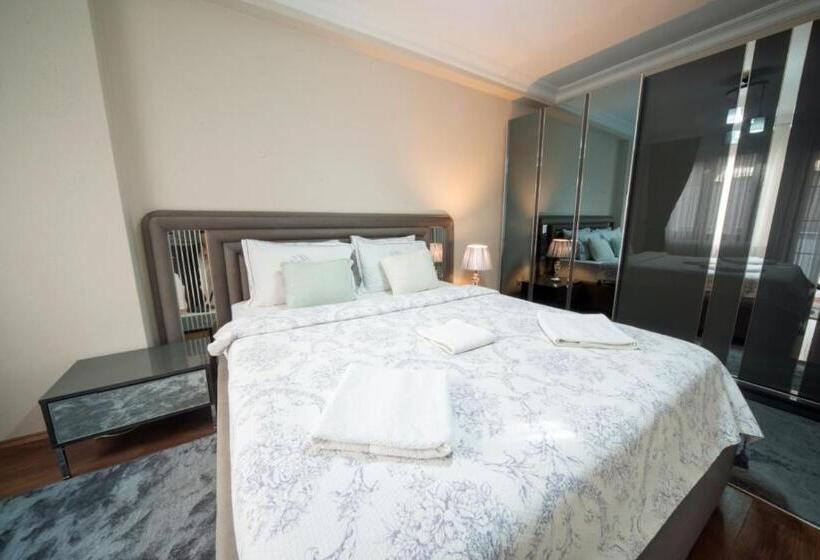 带1个卧室的豪华公寓, Saygın Apartments