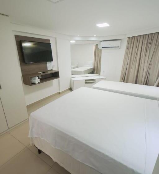 스탠다드 트리플 룸, Gold Flat Praia De Cabo Branco