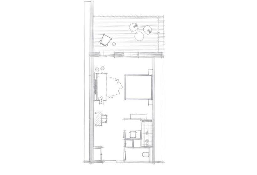 バルコニー付きデラックスルーム, Mariandl Am Berg