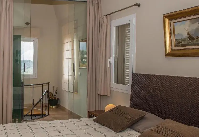 Deluxe-huone Merinäkymä Parveke, B&b El Pajarero