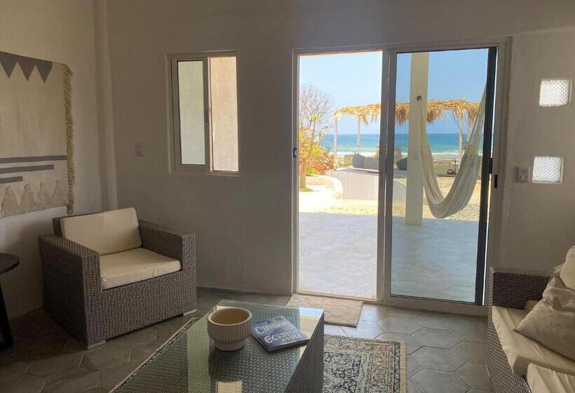 غرفة قياسية رباعية مطلة على الحديقة, Bungalows Punta Conejo