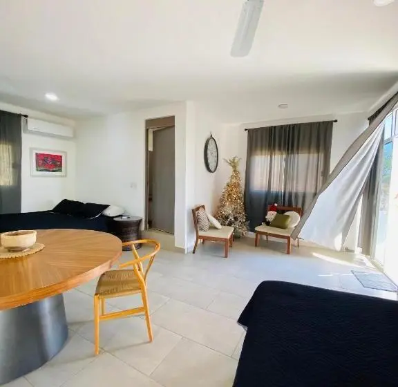 バルコニー付きスタンダードルーム, Bungalows Punta Conejo