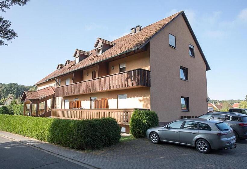 정원 전망 4인용 스탠다드 룸, Gästehaus Lorz