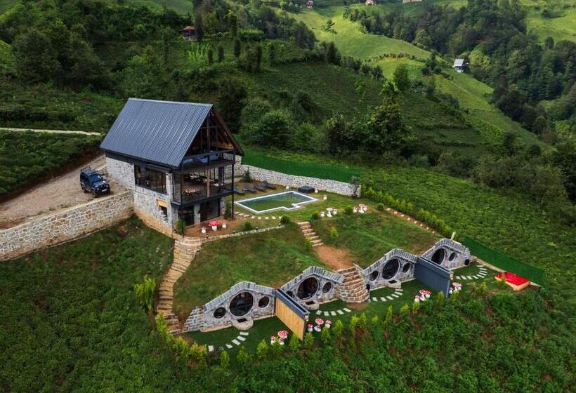 اتاق استاندارد با تخت بزرگ, Hobbit Chalet