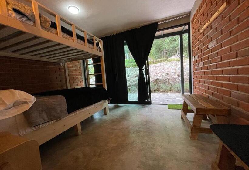 Номер Стандарт 2 Двуспальные Кровати, Hostal La Roca