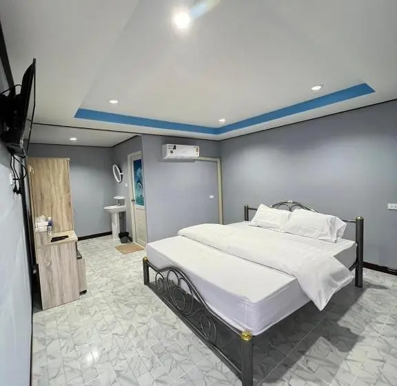 Standard-huone Puutarhanäkymä, แป๊ะชวนชิมรีสอร์ท สาขา 2