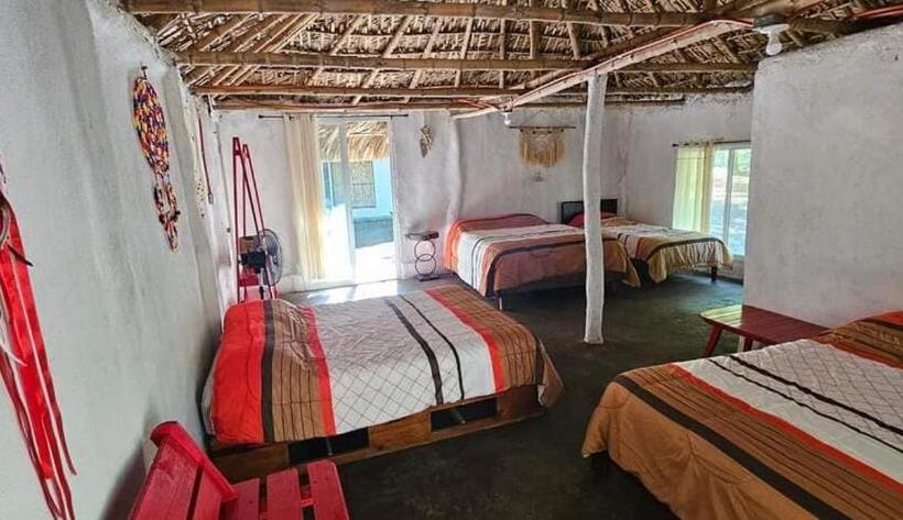 בקתת חדר, Cabañas, Jardín De Las Palmas, Rancho Agroturístico, Tamuín S.l.p