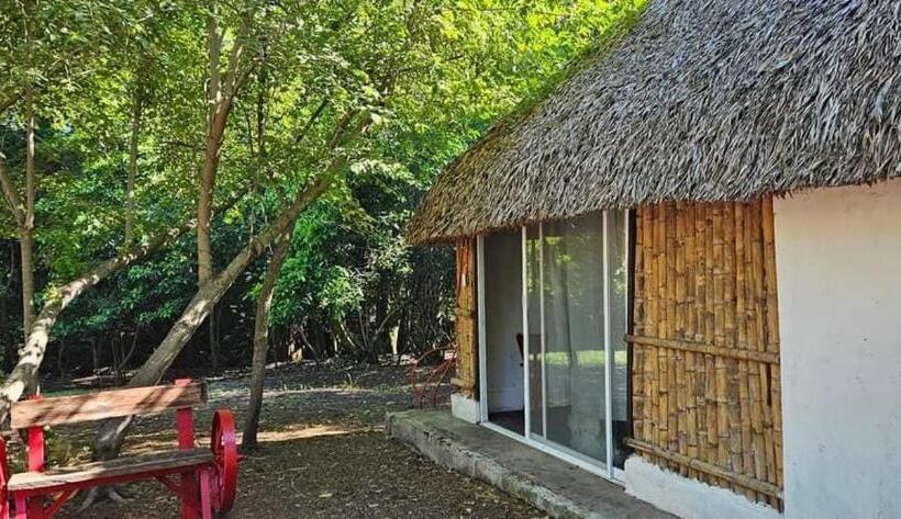 Шале 1 Спальня, Cabañas, Jardín De Las Palmas, Rancho Agroturístico, Tamuín S.l.p