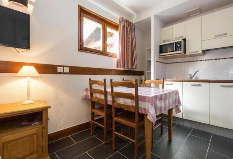 带1个卧室带观景的公寓, Les Aiguilles De Warens