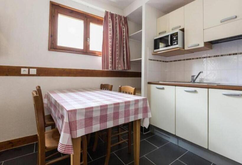 带1个卧室带观景的公寓, Les Aiguilles De Warens