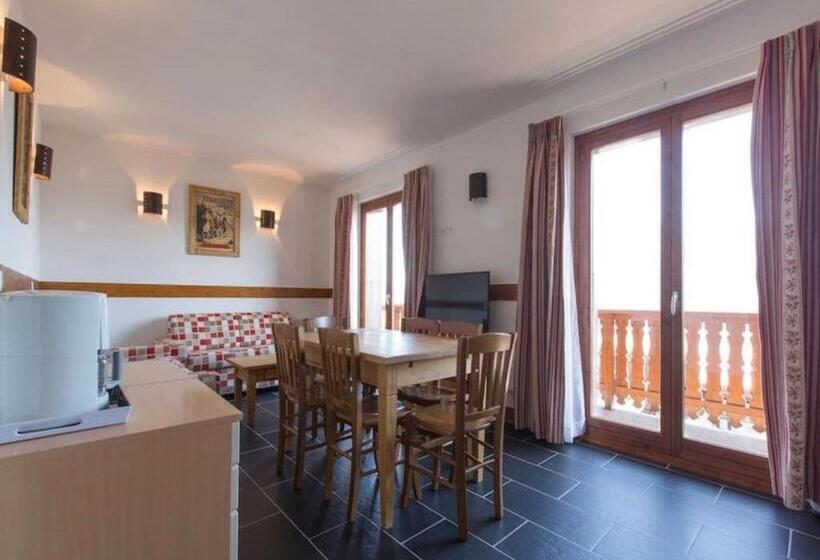 带1个卧室的豪华公寓, Les Aiguilles De Warens