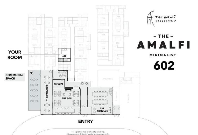 Стандартный Номер Кровать Кинг, The Amalfi Minimalist Room A