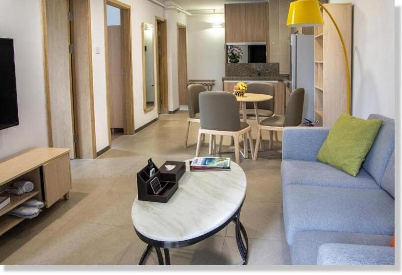 带1个卧室的高级公寓, Wesu Weisu Service Apartment   Shenzhen University Nanshan Science And Technolog Park