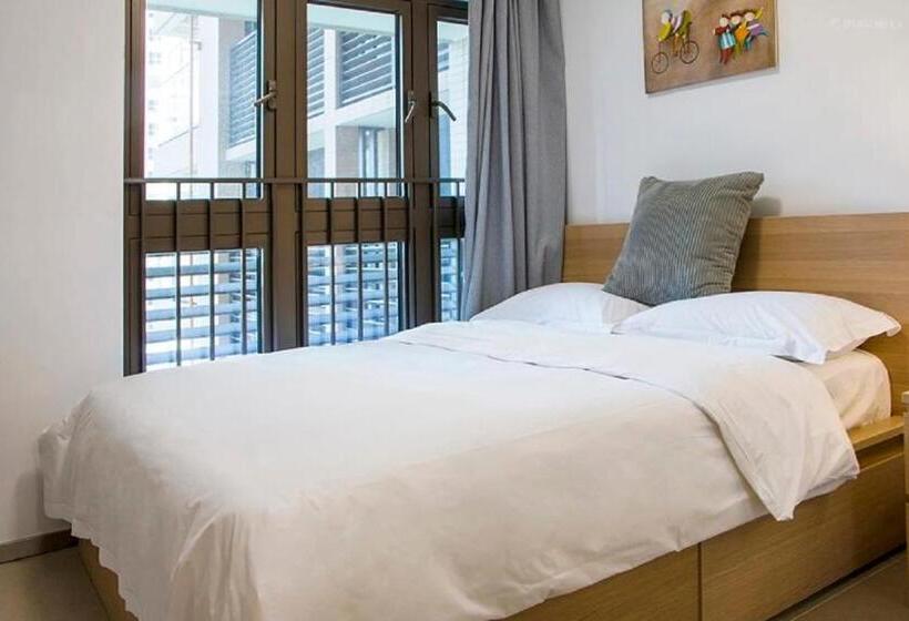 침실 1개 수피리어 아파트, Wesu Weisu Service Apartment   Shenzhen University Nanshan Science And Technolog Park