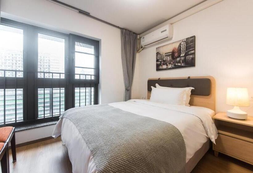 １ベッドルームのスーペリアアパートメント, Wesu Weisu Service Apartment   Shenzhen University Nanshan Science And Technolog Park