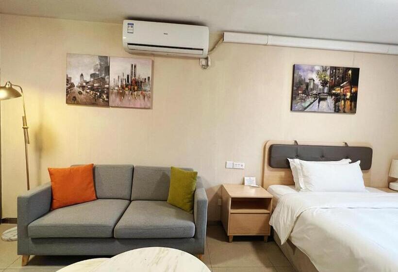 침실 1개 수피리어 아파트, Wesu Weisu Service Apartment   Shenzhen University Nanshan Science And Technolog Park