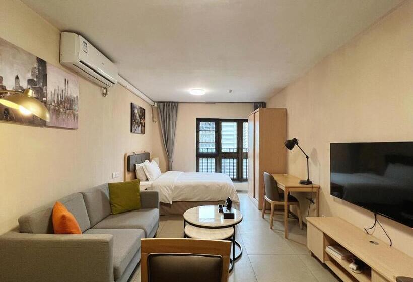 带1个卧室的高级公寓, Wesu Weisu Service Apartment   Shenzhen University Nanshan Science And Technolog Park