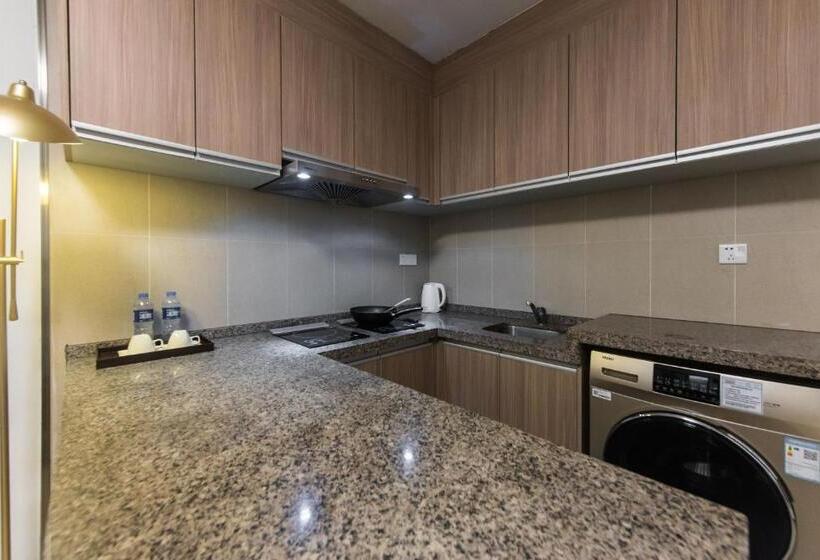 침실 1개 아파트, Wesu Weisu Service Apartment   Shenzhen University Nanshan Science And Technolog Park