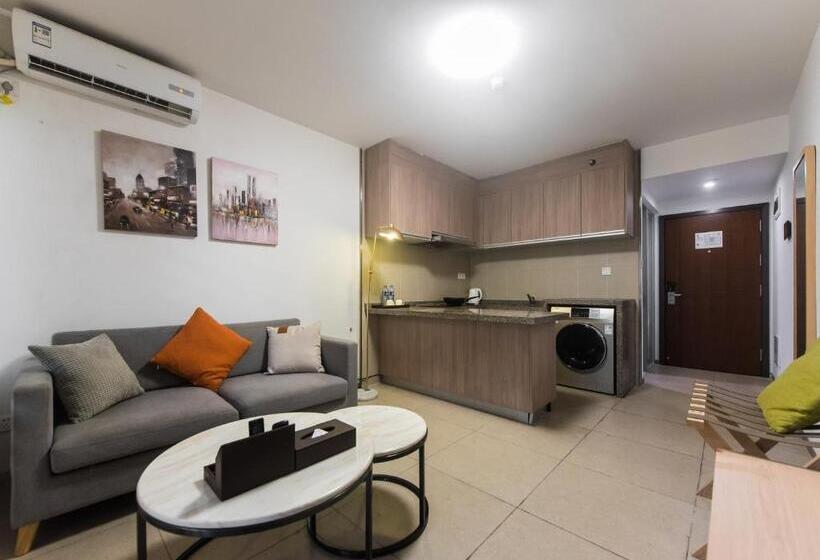 침실 1개 아파트, Wesu Weisu Service Apartment   Shenzhen University Nanshan Science And Technolog Park