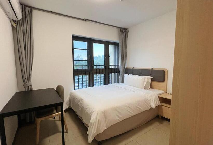 带2个卧室的公寓, Wesu Weisu Service Apartment   Shenzhen University Nanshan Science And Technolog Park