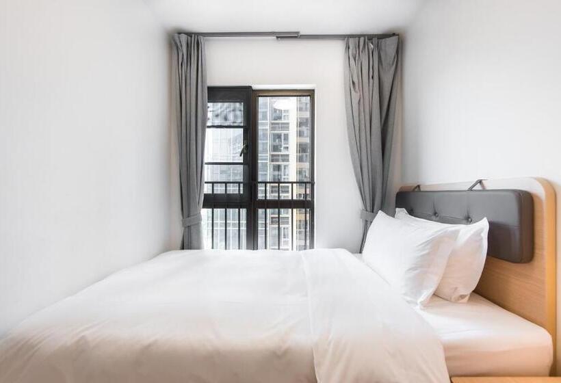 침실 3개 아파트, Wesu Weisu Service Apartment   Shenzhen University Nanshan Science And Technolog Park