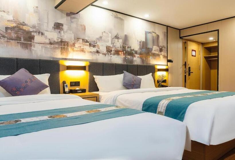 标准间, Amemouillage Inn   Guangzhou Railway Station Xicun Metro Station