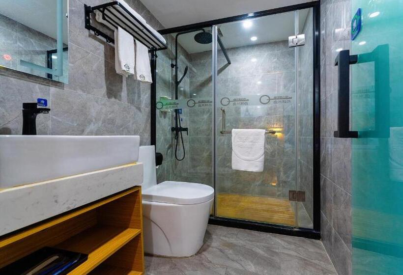 标准间, Amemouillage Inn   Guangzhou Railway Station Xicun Metro Station