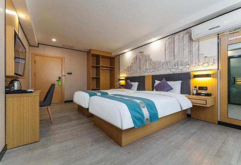 豪华房间, Amemouillage Inn   Guangzhou Railway Station Xicun Metro Station