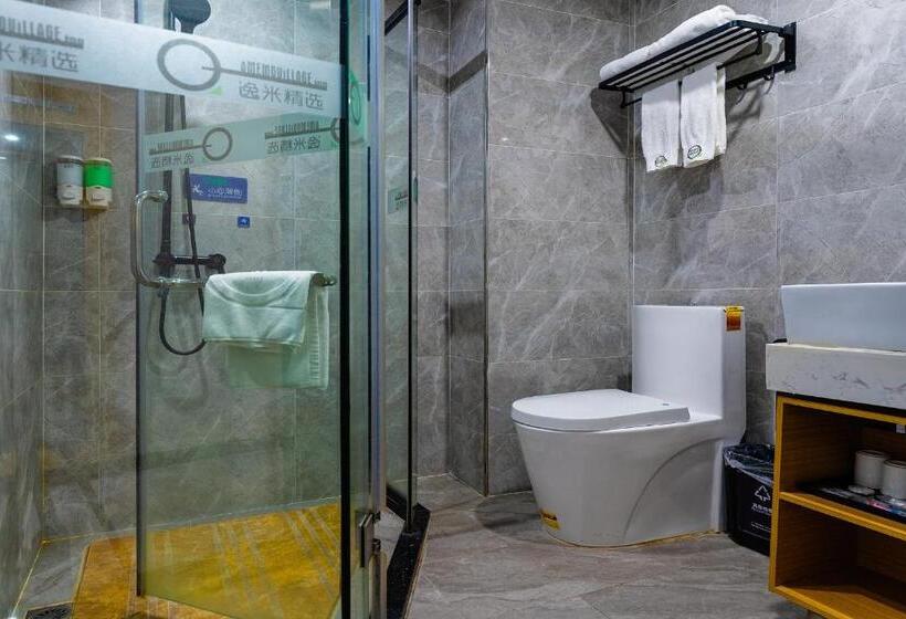 商务房间, Amemouillage Inn   Guangzhou Railway Station Xicun Metro Station