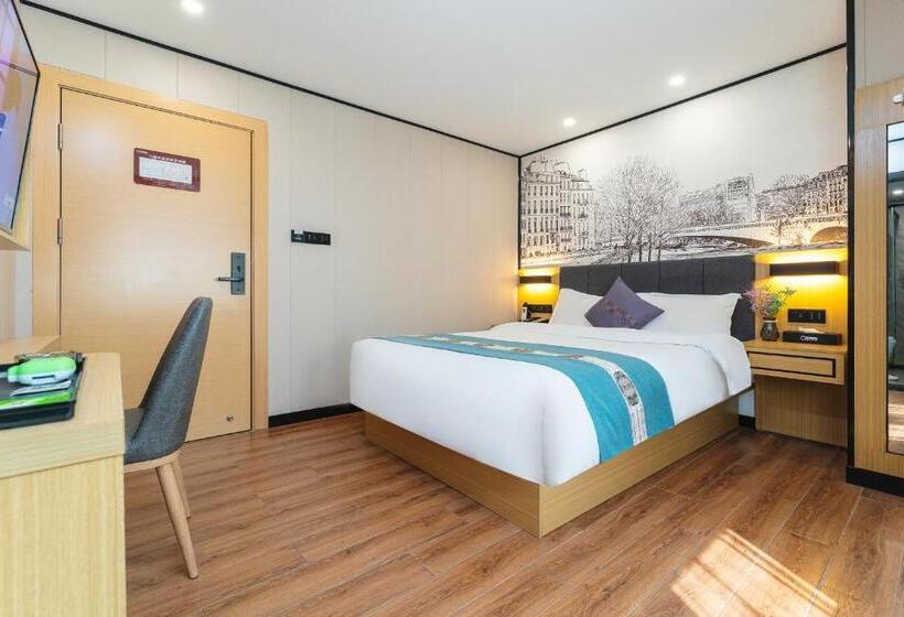 标准间, Amemouillage Inn   Guangzhou Railway Station Xicun Metro Station