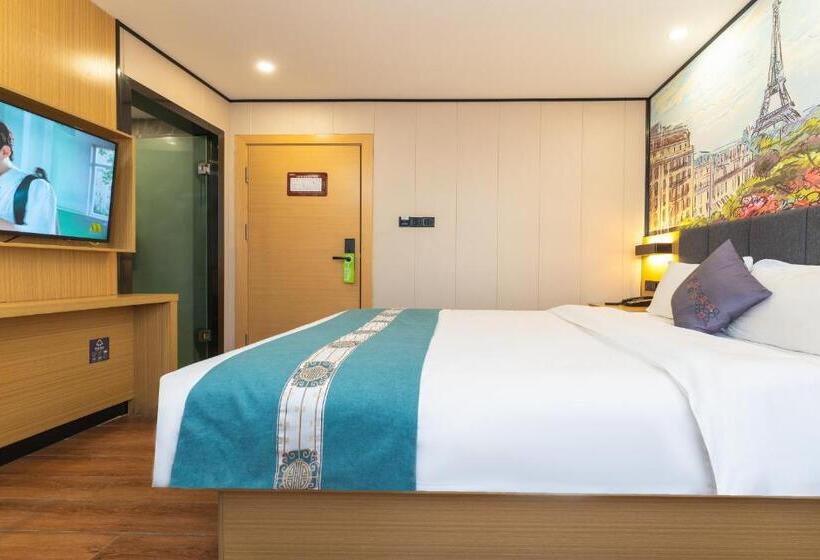 标准间, Amemouillage Inn   Guangzhou Railway Station Xicun Metro Station