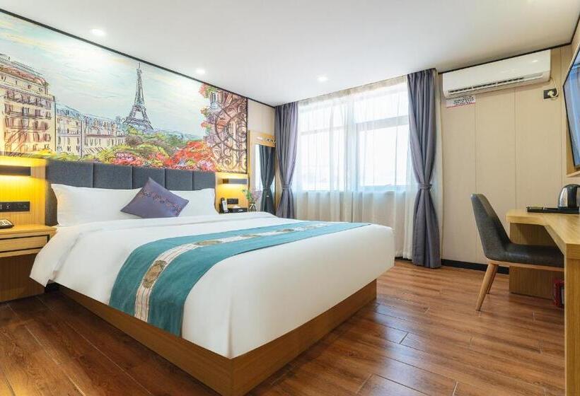 Quarto Deluxe, Amemouillage Inn   Guangzhou Railway Station Xicun Metro Station