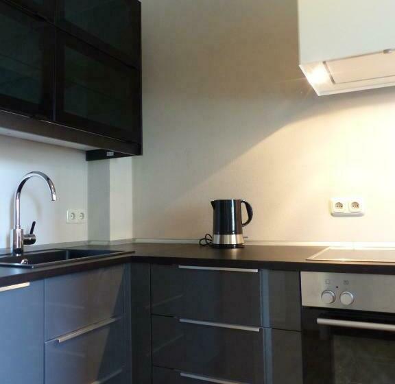 شقة غرفة نوم واحدة مزودة بشُرفة, Parkhotel Heidehof Apartements