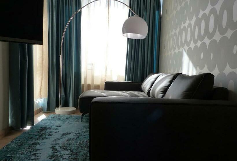 شقة غرفة نوم واحدة مزودة بشُرفة, Parkhotel Heidehof Apartements