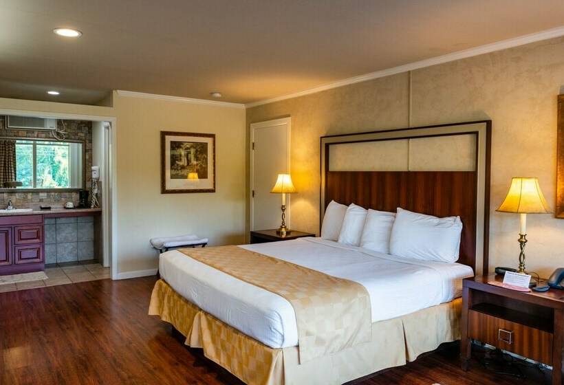 חדר דחוקס עם מיטת קינג, Townsend Gateway Inn