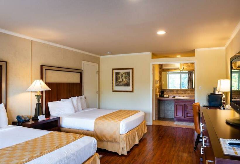 חדר דלוקס מיטת קווין, Townsend Gateway Inn