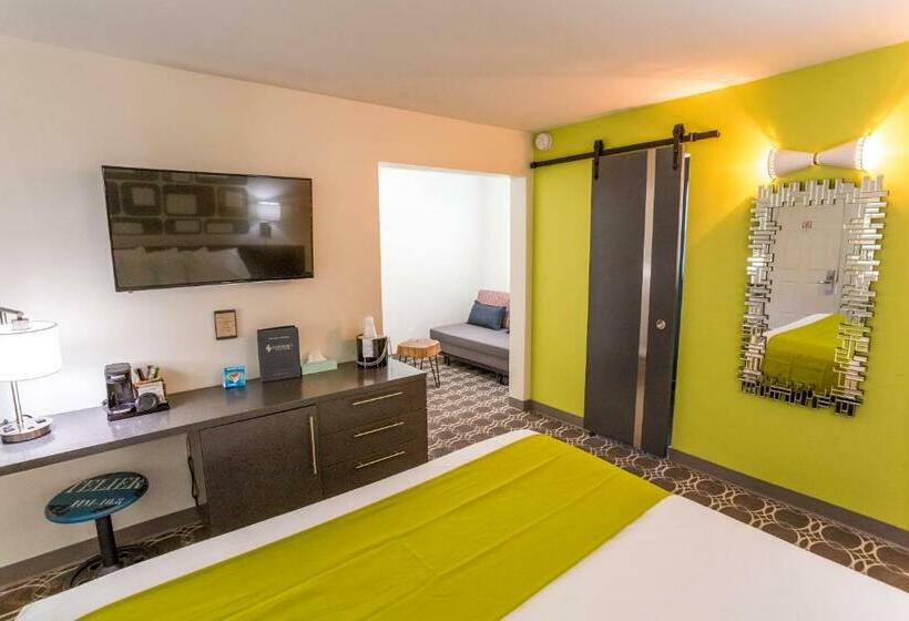 스위트 킹사이즈 침대, University Inn Asu/tempe