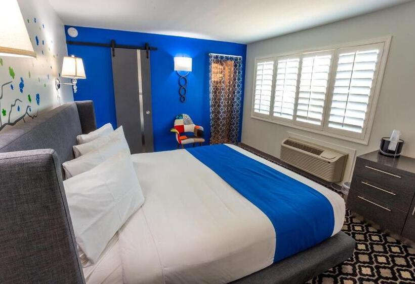 스탠다드 룸 킹사이즈 침대, University Inn Asu/tempe