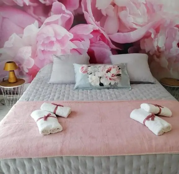 キングサイズベッドのスタンダードルーム, Gîte Et Chambre D Hôte Entre Tilleul Et Agrumes