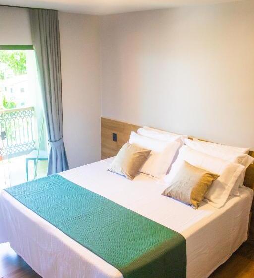 غرفة ديلوكس مطلّة علي البحر مزوَّدة بشُرفة, Caitá