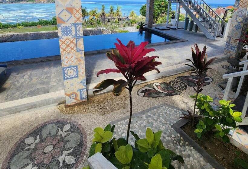 חדר סטנדרט נוף לים עם מרפסת, Nusa View   Hakuna Matata