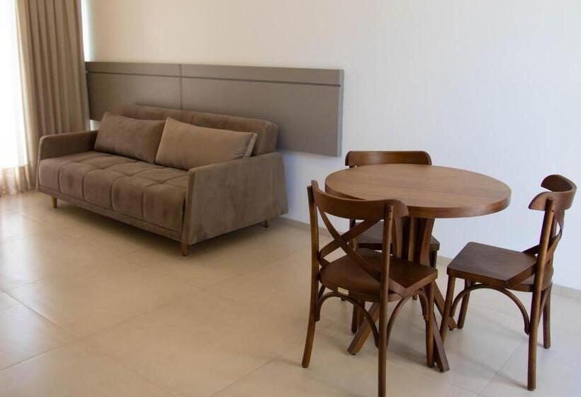 バルコニー付き1ベッドルームアパートメント, Pousada Diane