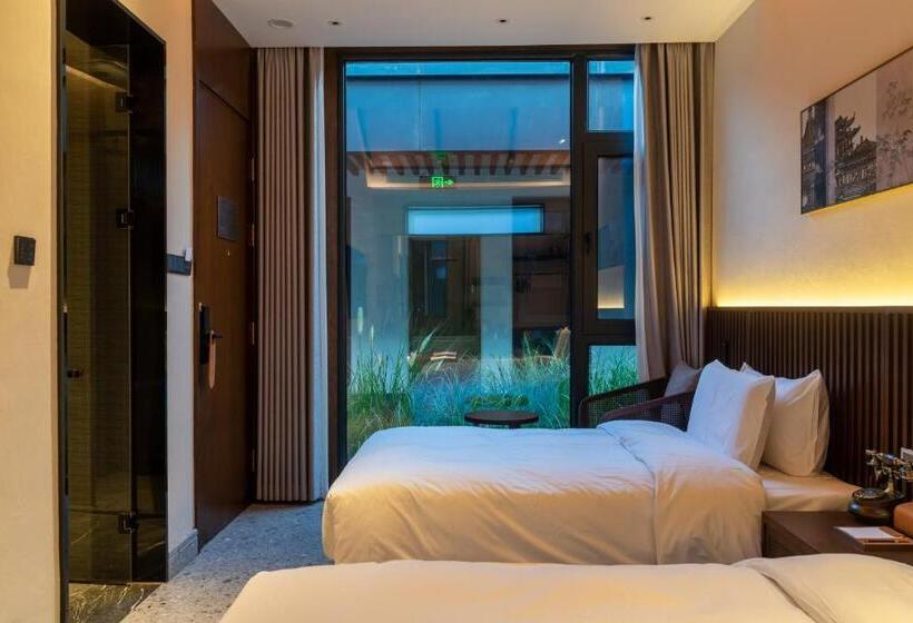 디럭스 룸, Jingmao Alley Hotel   Beijing Wangfujing Dongsi Subway Station Branch