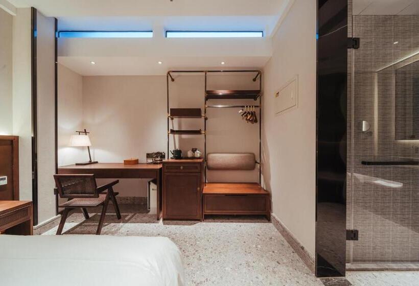 스탠다드 룸 퀸사이즈 침대, Jingmao Alley Hotel   Beijing Wangfujing Dongsi Subway Station Branch