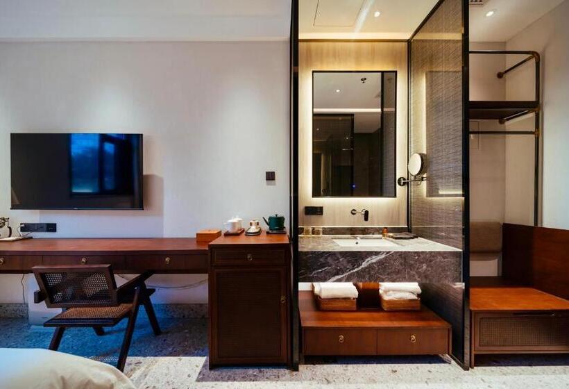 스탠다드 룸 퀸사이즈 침대, Jingmao Alley Hotel   Beijing Wangfujing Dongsi Subway Station Branch