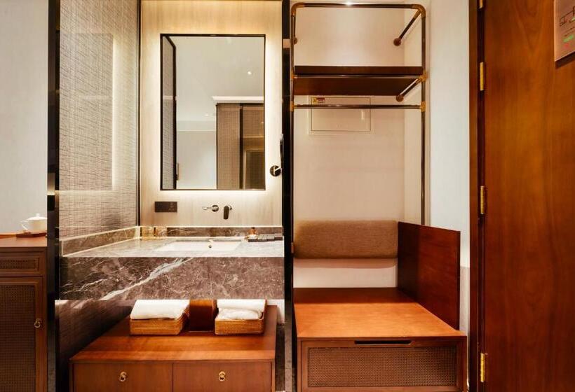 스탠다드 룸 퀸사이즈 침대, Jingmao Alley Hotel   Beijing Wangfujing Dongsi Subway Station Branch