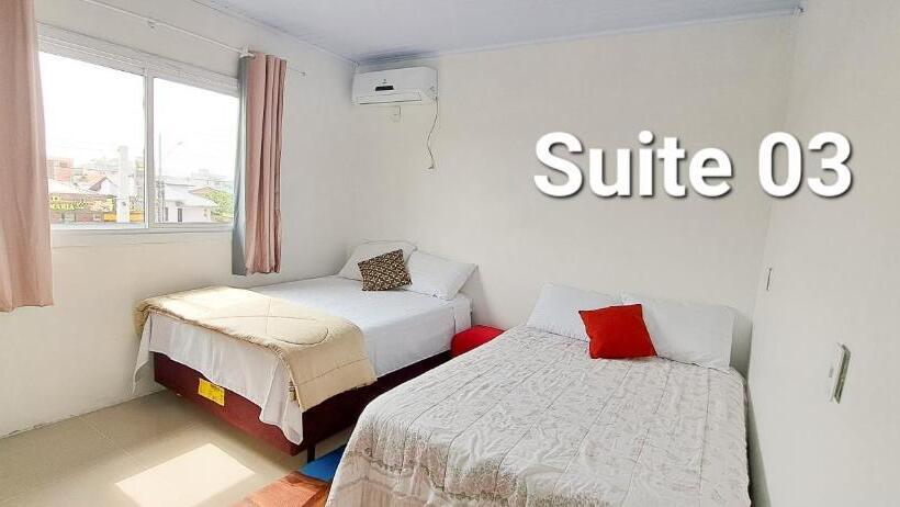 4인용 스탠다드 룸, Camelo Locação De Suítes Individuais Pousada Com Cozinha E Sala Compartilhada