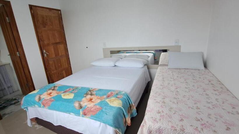 스탠다드 트리플 룸, Camelo Locação De Suítes Individuais Pousada Com Cozinha E Sala Compartilhada