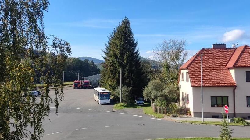 غرفة قياسية مزوَّدة بشُرفة, Penzion Bystřička